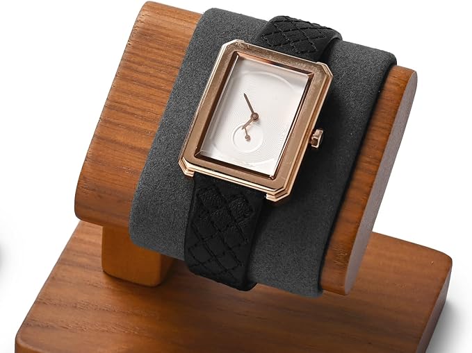 Oirlv Solid Wood Single Watch Display Stand Showcase Bracelet Bangle Jewelry - Image 7