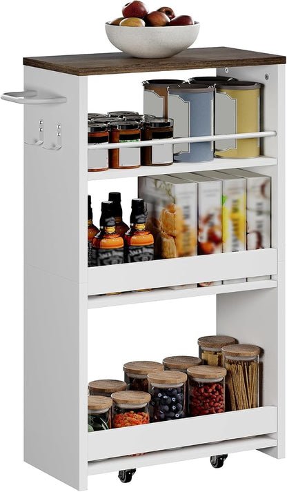 ChooChoo 4-Tier Slim Storage Cart by ChooChoo