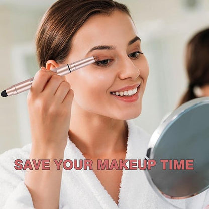 Dark Brown Eyeshadow Stick Makeup, Waterproof Hypoallergenic Long Lasting Cream - Image 2