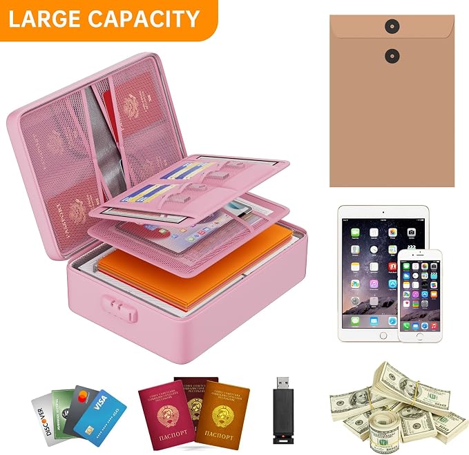 DocSafe 5200°F Fireproof Document Organizer Box - Image 7