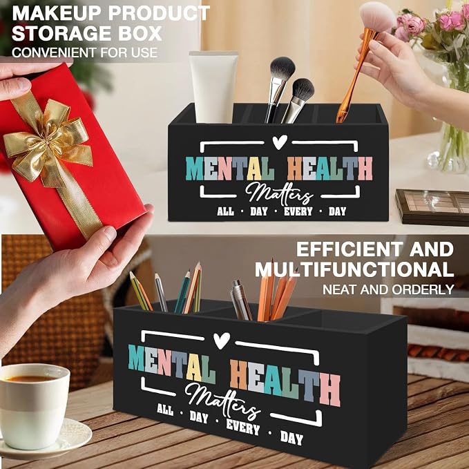 Mental Health Matters Pen Pencil Holder Organizer - Image 5