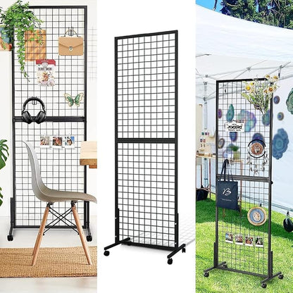 Grid Wall Panels, 2 Packs 2'x 6' Gridwall Panels Tower - Image 4