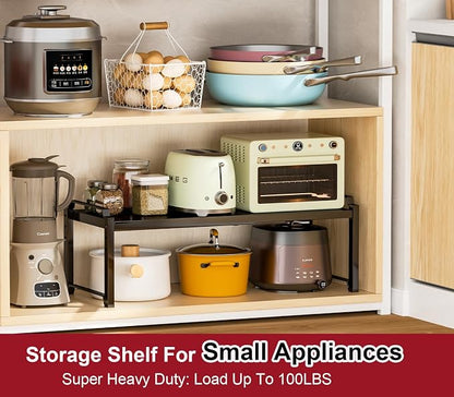 X-cosrack 12" Wide 100LBS Loading-Bearing Heavy Duty Kitchen Storage Shelf - Image 4