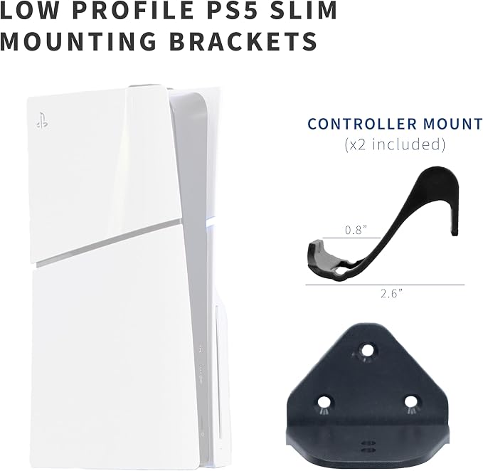 VIVO 2-in-1 Wall and Under Desk Mount Bracket Designed - Image 5
