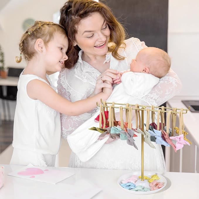 POVETIRE Baby Headband Holder Hair Bow Organizer - Image 4