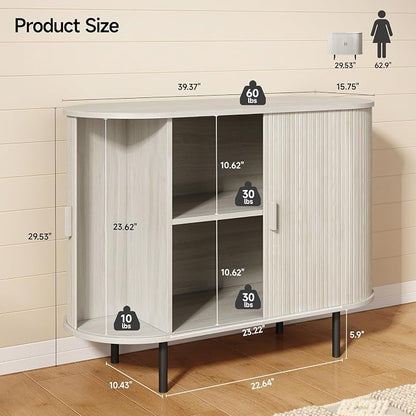 40" Sideboard Buffet Cabinet - Image 2