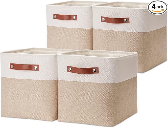 HNZIGE Foldable Storage Baskets Cube Storage Baskets by HNZIGE