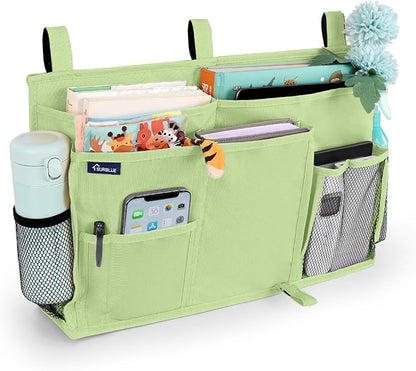 Surblue Bedside Caddy Hanging Bed Organizer Storage Bag Pocket by SURBLUE