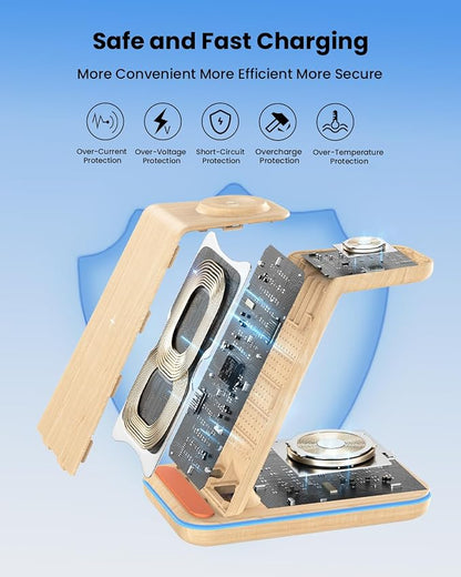 3 in 1 Wireless Charging, Wireless Charger Stand - Image 2
