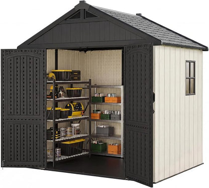 Devoko Plastic Outdoor Storage Shed - Image 8