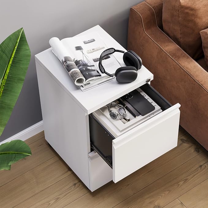 MIIIKO 2 Drawer File Cabinet - Image 6
