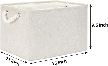 Bidtakay Baskets Collapsible Large Toy Storage Baskets - Image 5