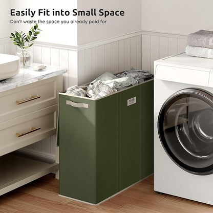 SOLEDI 180L 3-Section Laundry Hamper - Image 5