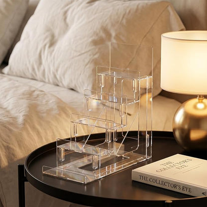 Acrylic Clear Wallet Organizer Holder, Purse Table Display Storage Rack - Image 3