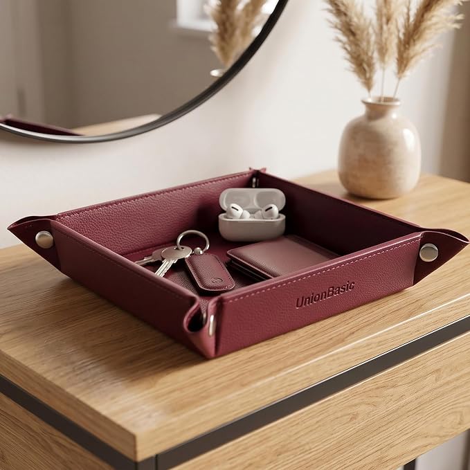 UnionBasic Small Jewelry Tray for Rings Watches Earrings, Entryway Catchall - Image 4