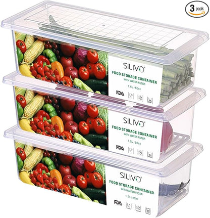 SILIVO Fruit Storage Containers by SILIVO