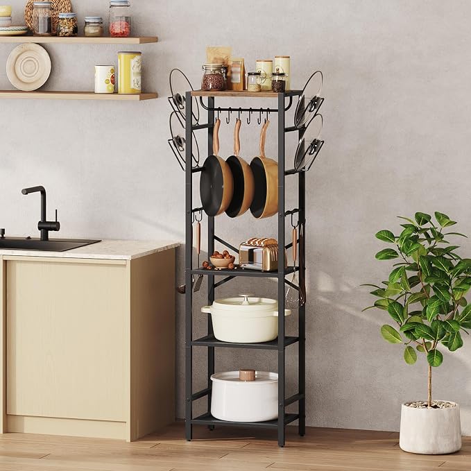 4-Tier Pot Rack, Pots and Pans Organizerand - Image 6