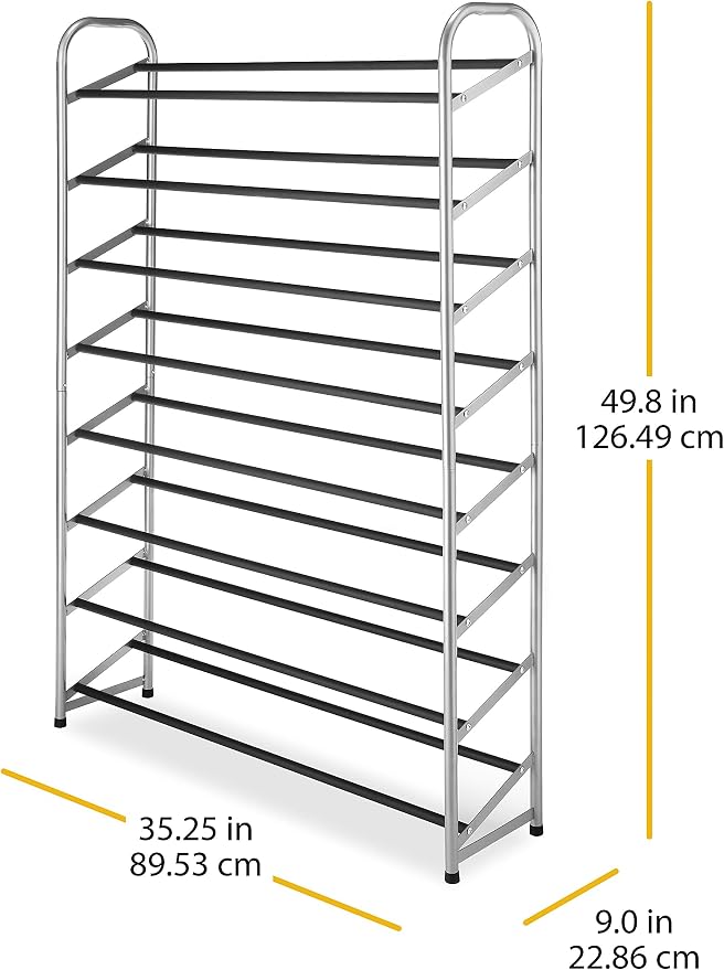 Whitmor 8 Tier Shoe Tower - Image 3