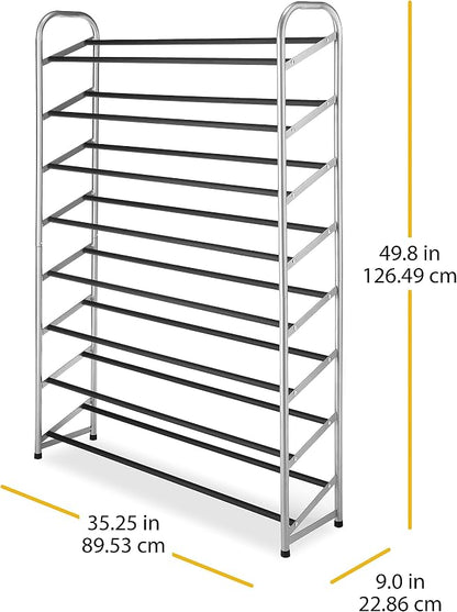 Whitmor 8 Tier Shoe Tower - Image 3