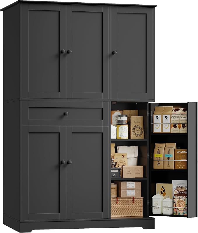 HOSTACK 68" Tall Kitchen Pantry Storage Cabinet by HOSTACK
