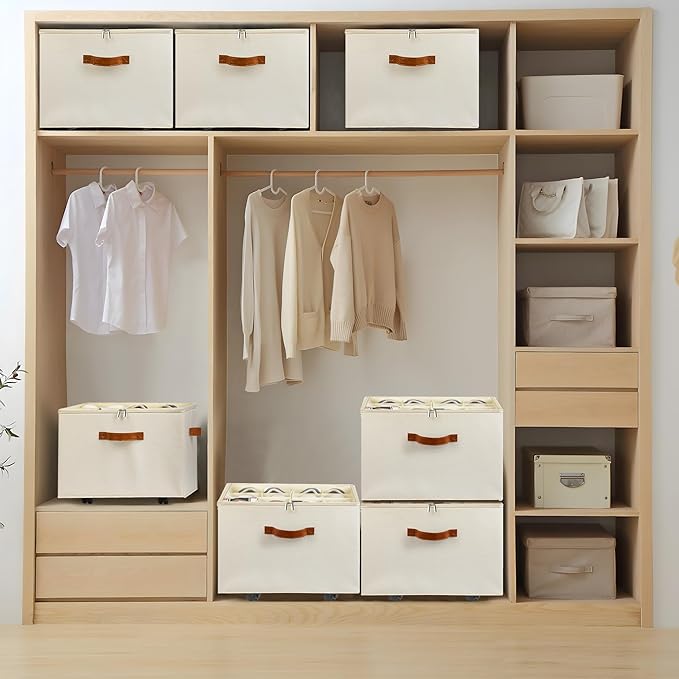 Foyego Shoe Organizer for Closet, Shoe Storage Organizer - Image 2