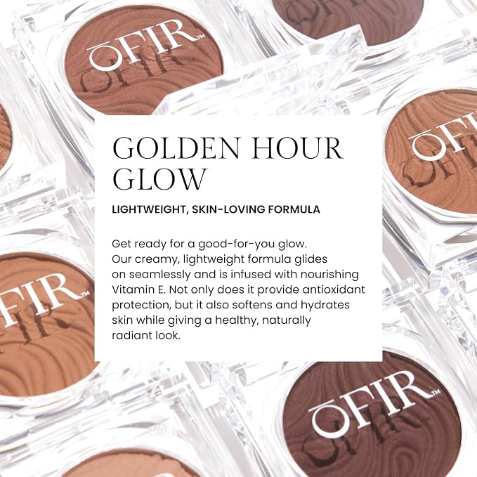OFIR Geo Sculpt Blendable Cream Bronzer | Buildable Radiant Finish - Image 4
