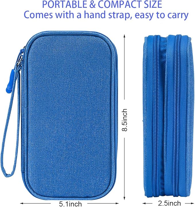 CAAORDKSO Travel Cord Organizer Case, Electronic Accessories Bag, Tech - Image 2