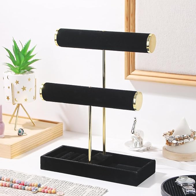 Bracelet Holder, 2-Tier Bracelet Display Stand - Image 4