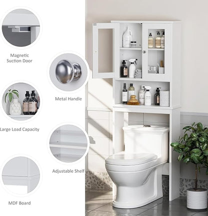 Over The Toilet Storage Cabinet - Image 4