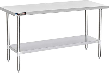 DuraSteel 24x72 Stainless Steel Work Table by DuraSteel