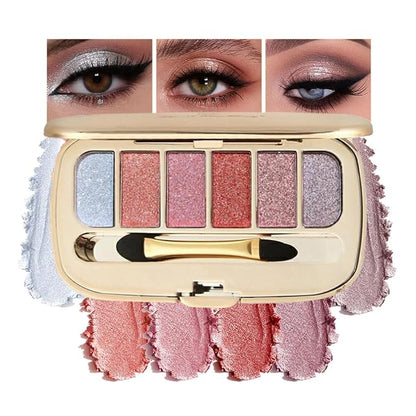 Glitter Eyeshadow Palette, Ultra-Shiny Sparkle Shimmer Eye Shadow by Unknown