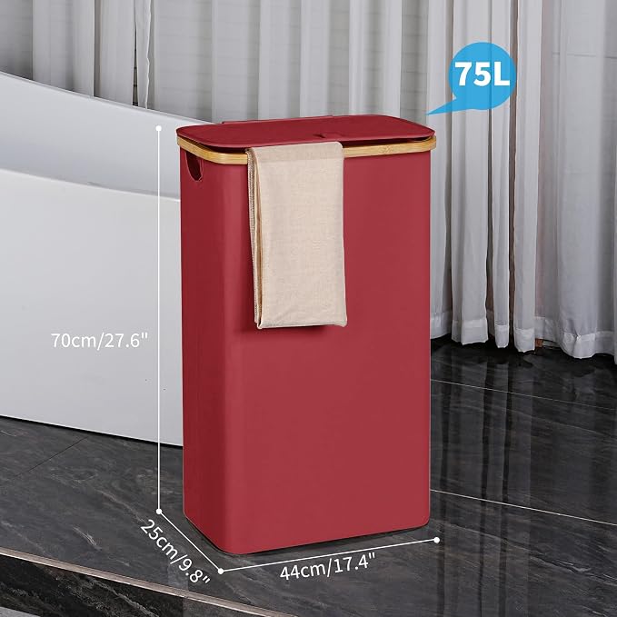 efluky Slim Laundry Basket - Image 2