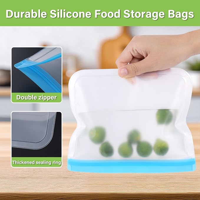 6Pack Gallon Freezer Bags, Lock Bags - Image 5