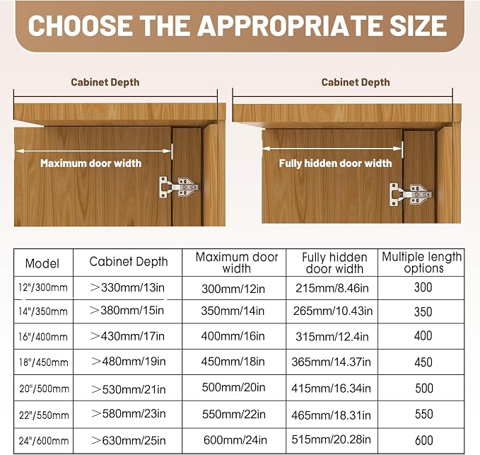 YJINGRUI Cabinet Pocket Door Slide, Pocket Door Slides - Image 3