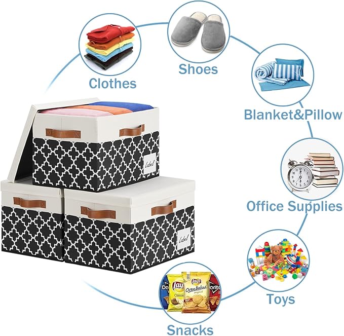 GhvyenntteS Extra Large Storage Bins - Image 7