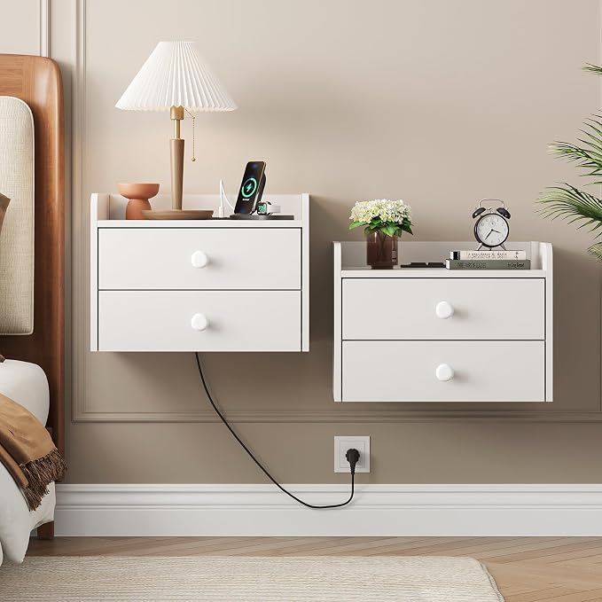 Floating Nightstand Set of 2 - Image 8