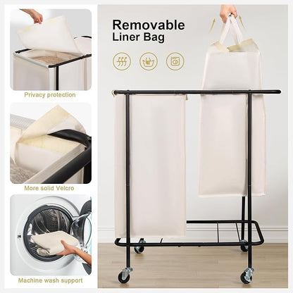 Chrislley Double Laundry Hamper - Image 5