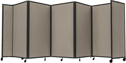 Versare Room Divider 360 Portable Wall Partition | Folding Panels | Large by VERSARE