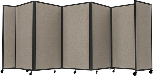 Versare Room Divider 360 Portable Wall Partition | Folding Panels | Large by VERSARE