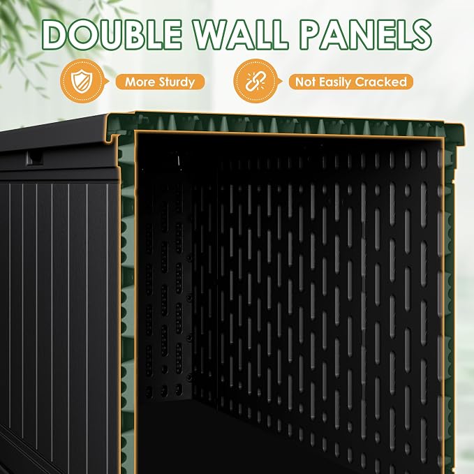 Devoko 260 Gallon Double-Wall Deck Box - Image 4