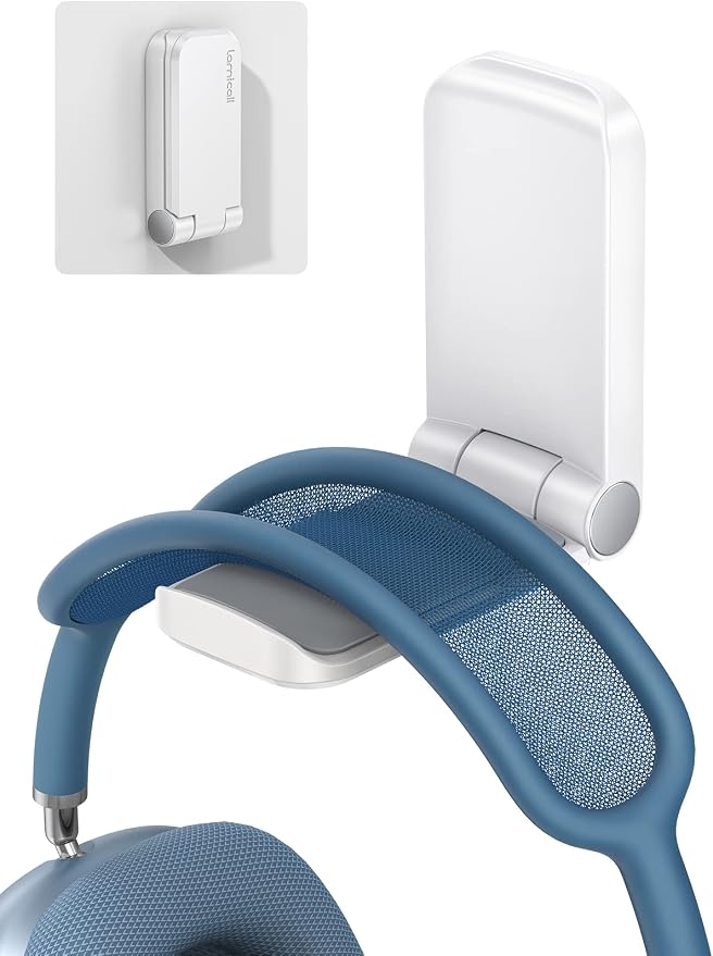 Lamicall Headphone Stand, Sticky Headset Hanger by Lamicall