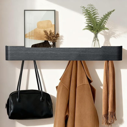 Wall Coat Rack Floating Shelves Modern Coat Rack Wall Mount by FURNAWAY