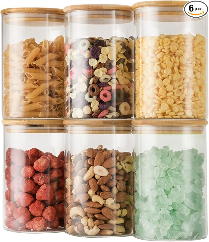32oz Straight Cylindrical Airtight Storage Containers by Delicatedtoservicecustomer