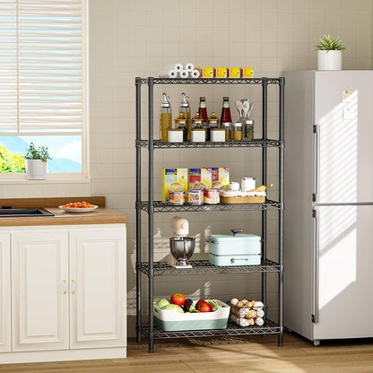 SINGAYE 5 Shelf Adjustable Heavy Duty Storage Shelving Unit 350 lbs per Shelf - Image 8