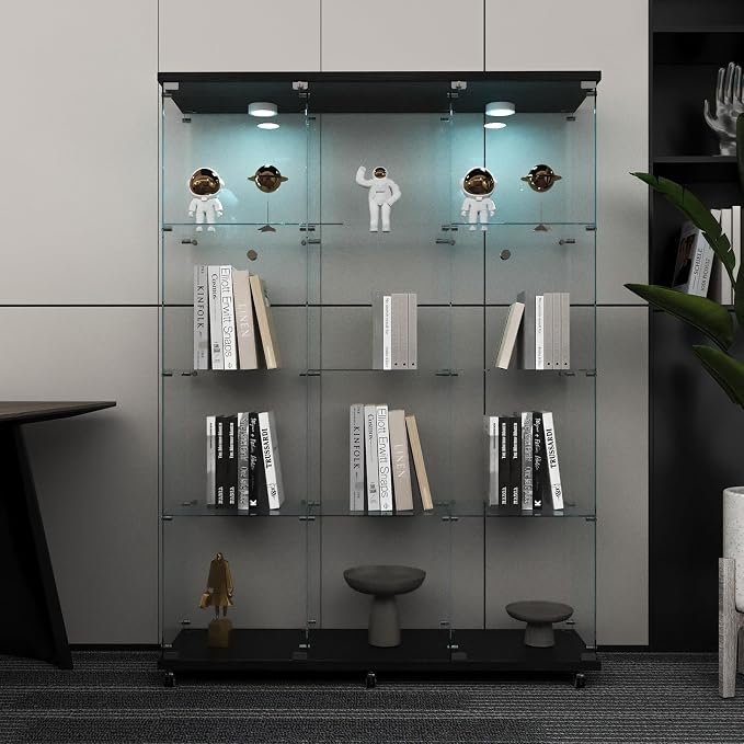 Beauty4U Glass Display Cabinet - Image 9