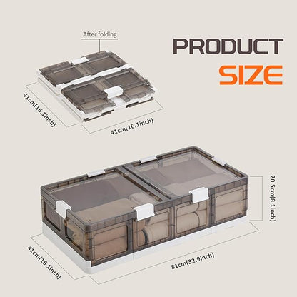 2-Pack Under Bed Storage Containers - Image 2