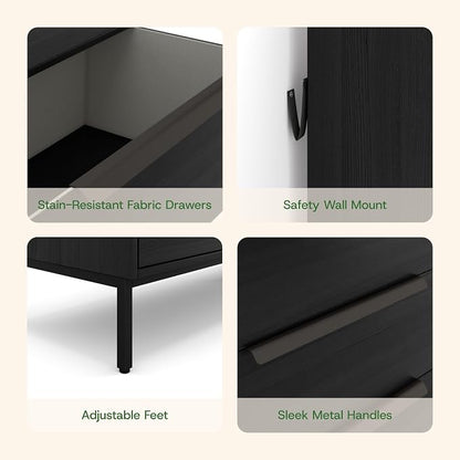 Lira Premium Fabric Dresser - Image 6
