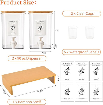 Liquid Laundry Detergent Dispenser Set - Image 5