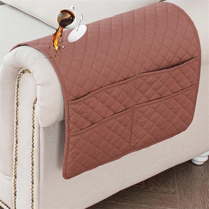 Waterproof Sofa Armrest Cover Headrest Cover by ZGDDPZA