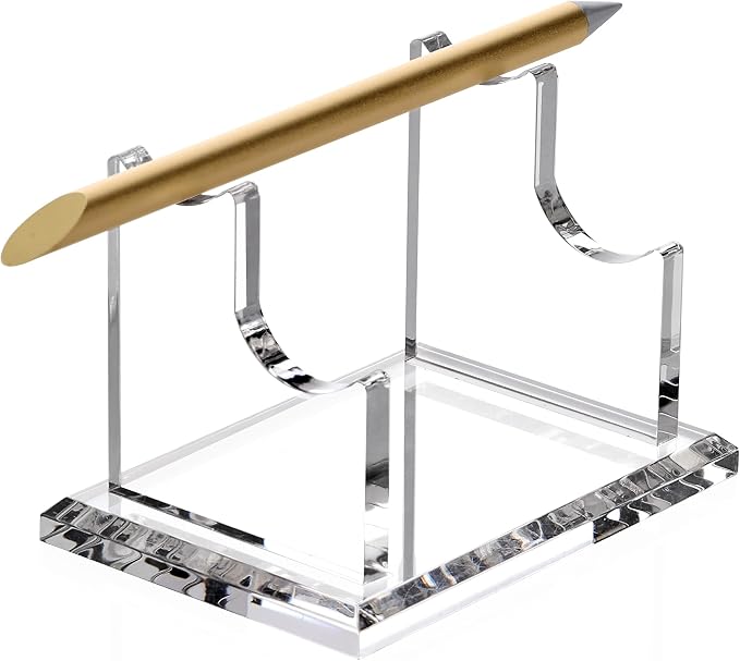 SANRUI 2 Tier Acrylic Pen Holder Display Stand, Fountain Pen Pencil Makeup by SANRUI